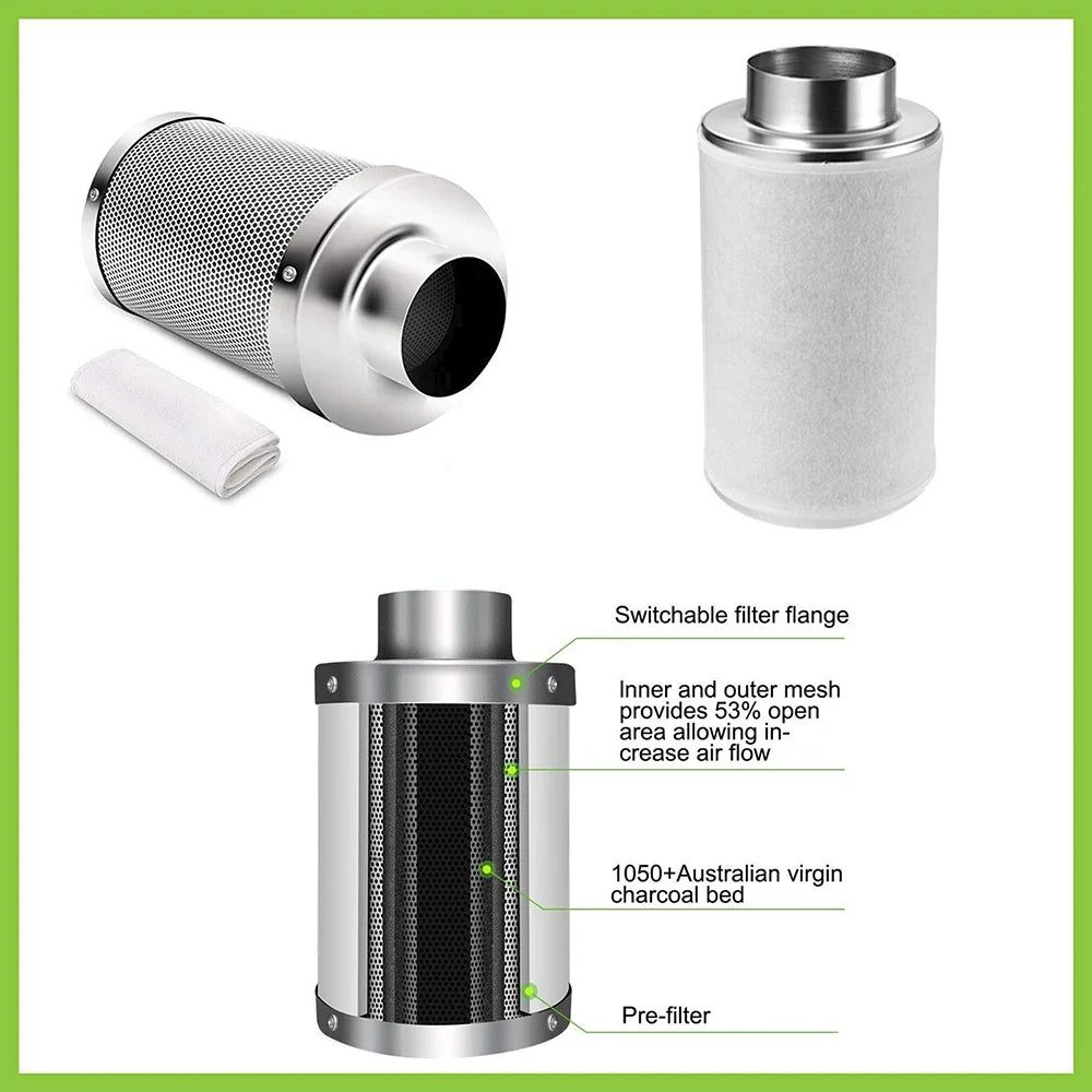 Led Grow Light Grow Box Tent Complete Kit Set 4/5/6'