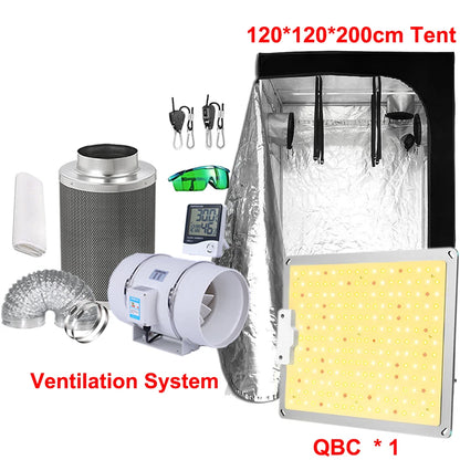 Led Grow Light Grow Box Tent Complete Kit Set 4/5/6'