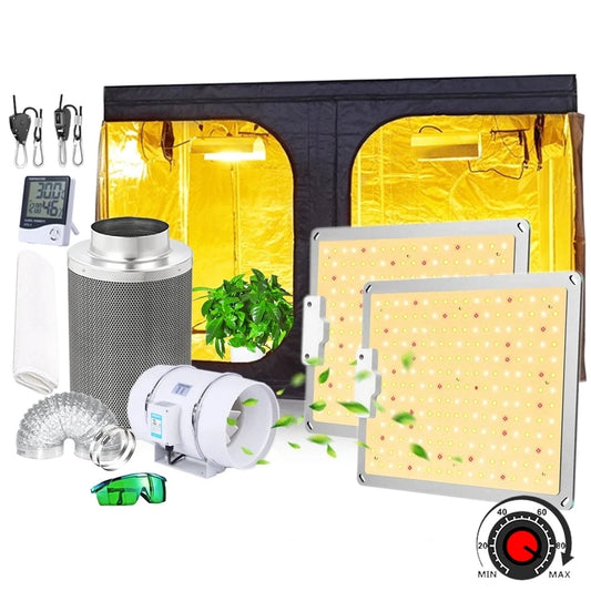 Led Grow Light Grow Box Tent Complete Kit Set 4/5/6'