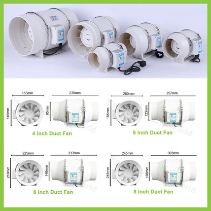 Led Grow Light Grow Box Tent Complete Kit Set 4/5/6'